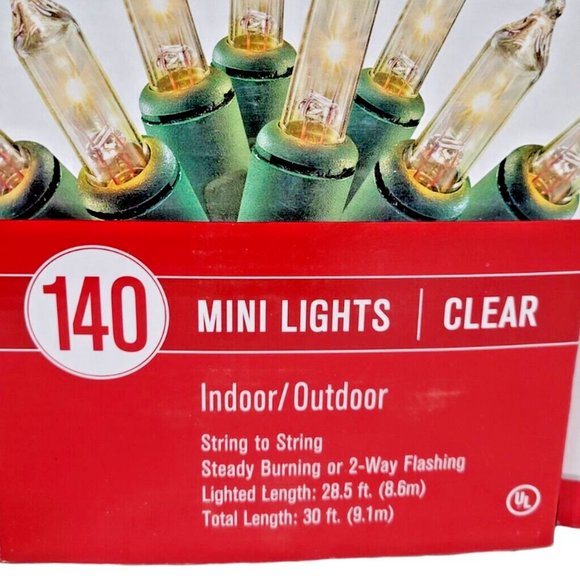 Basic Series Mini Lights for outdoor/indoor 140 count Lot of 3 - Picture 5 of 5